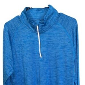 Champion Blue Quarter-Zip Sweatshirt
